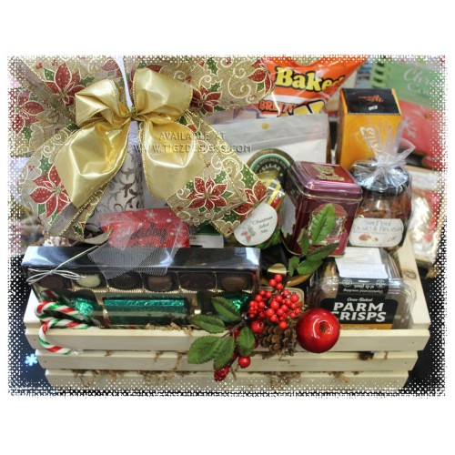 Holiday Cheer Deluxe Gift Baskets - Creston BC Delivery